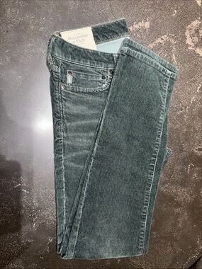 Abercrombie & Fitch Teal Corduroy Pants